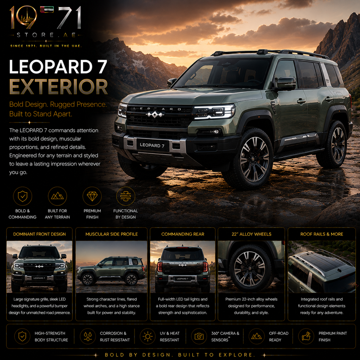 LEOPARD 7 - Exterior