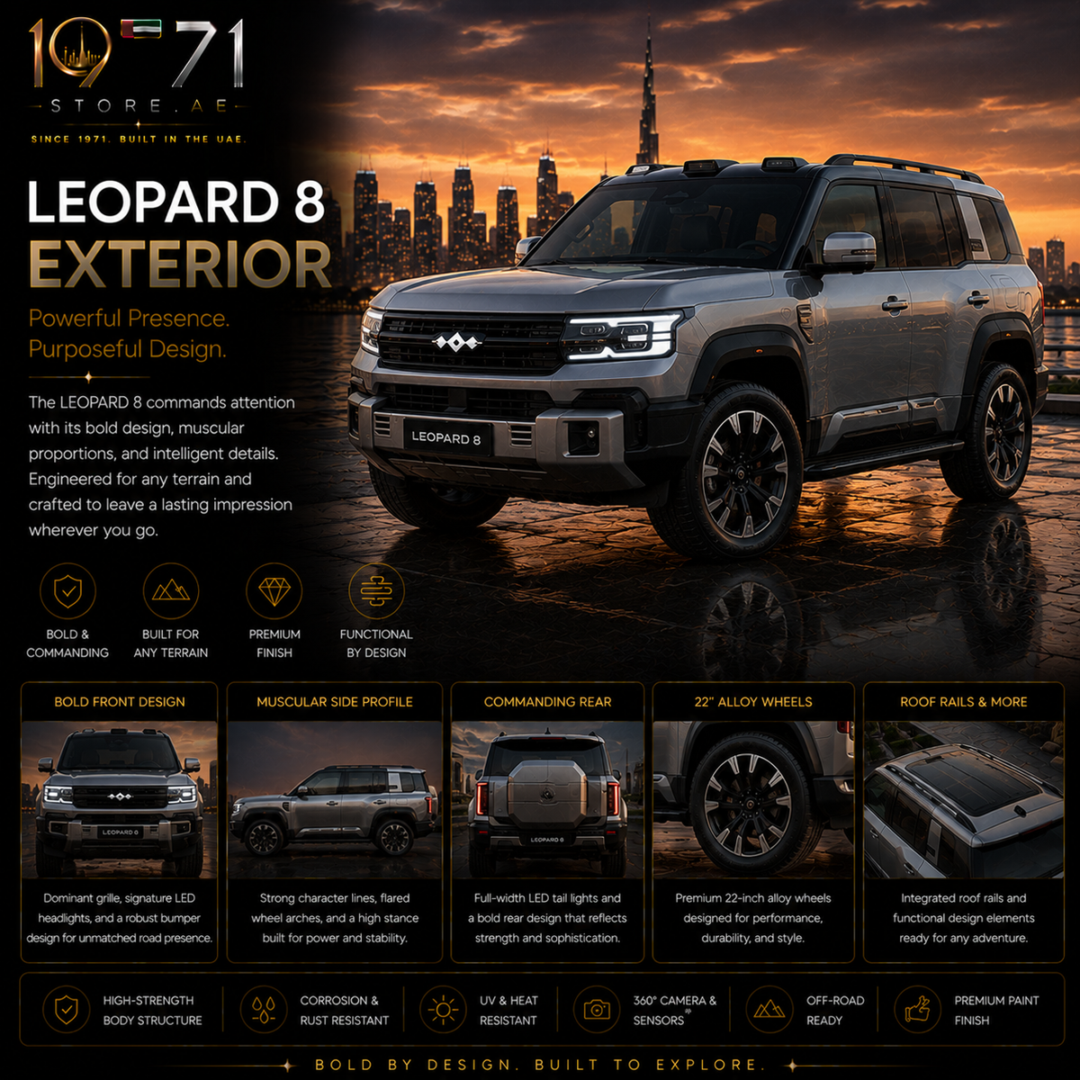 LEOPARD 8 - Exterior