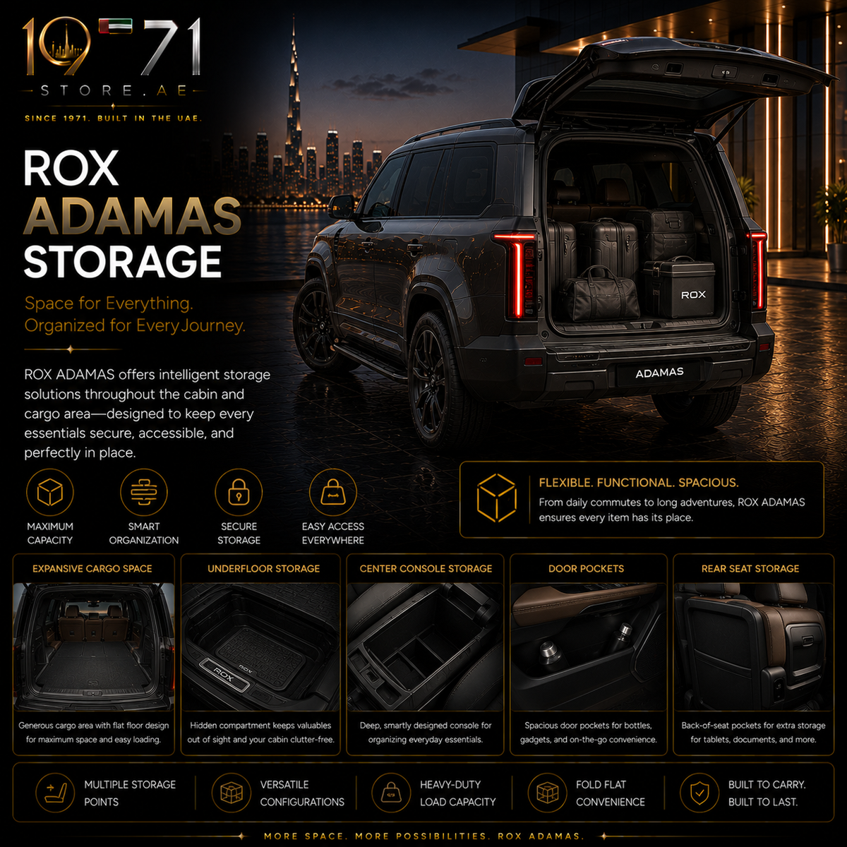 ROX ADAMAS - Storage