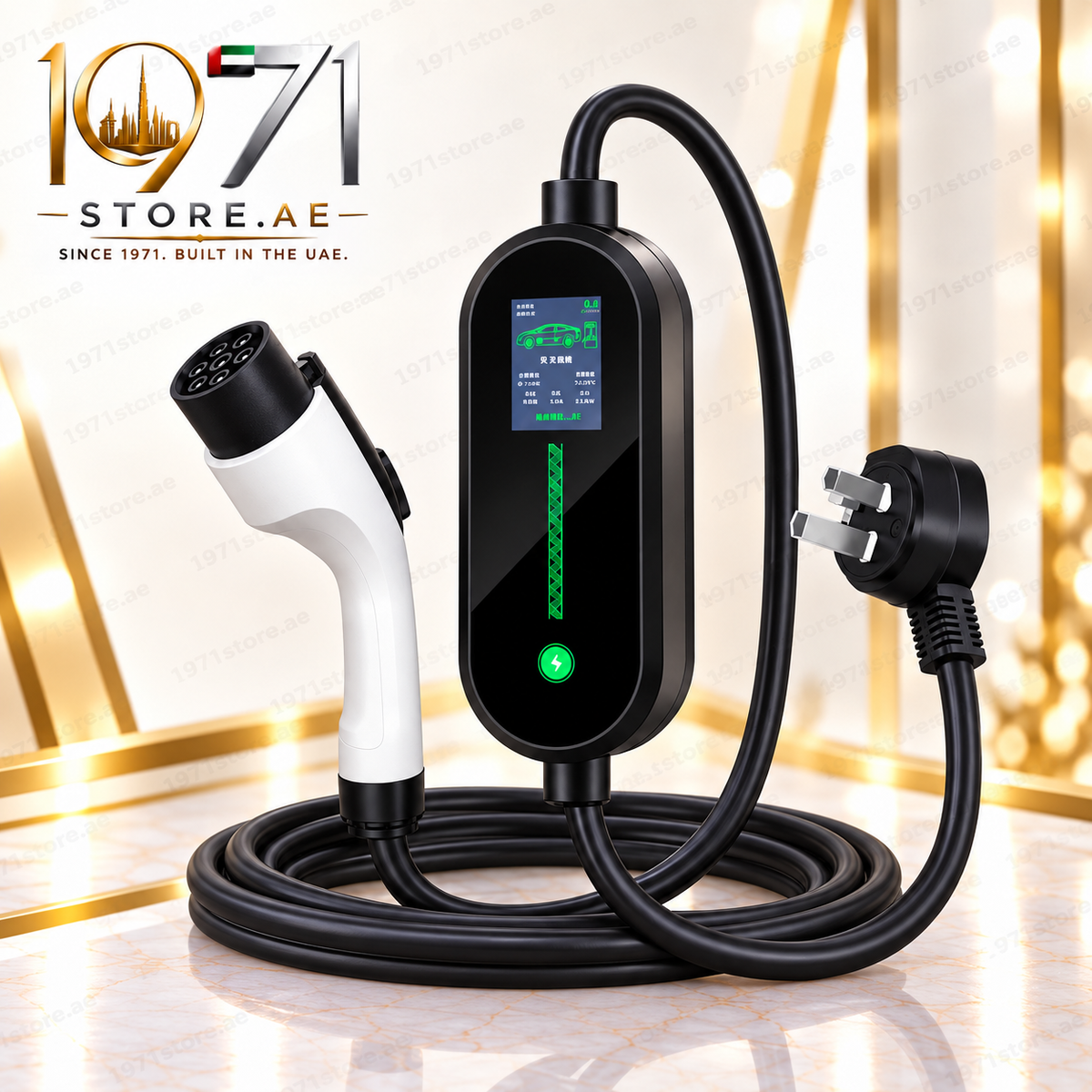 Premium Portable EV Charger 3.5kw