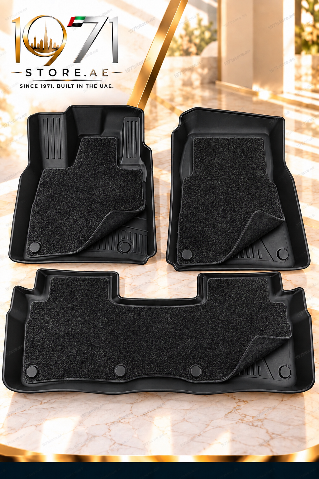 AVATR 12 Custom-Fit TPE Floor Mats